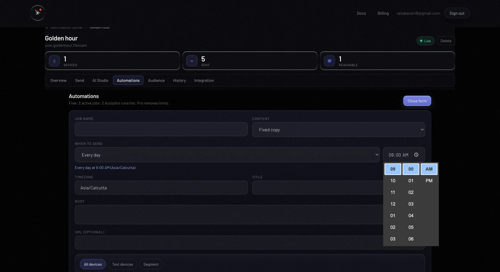 Pushbrain screenshot 3