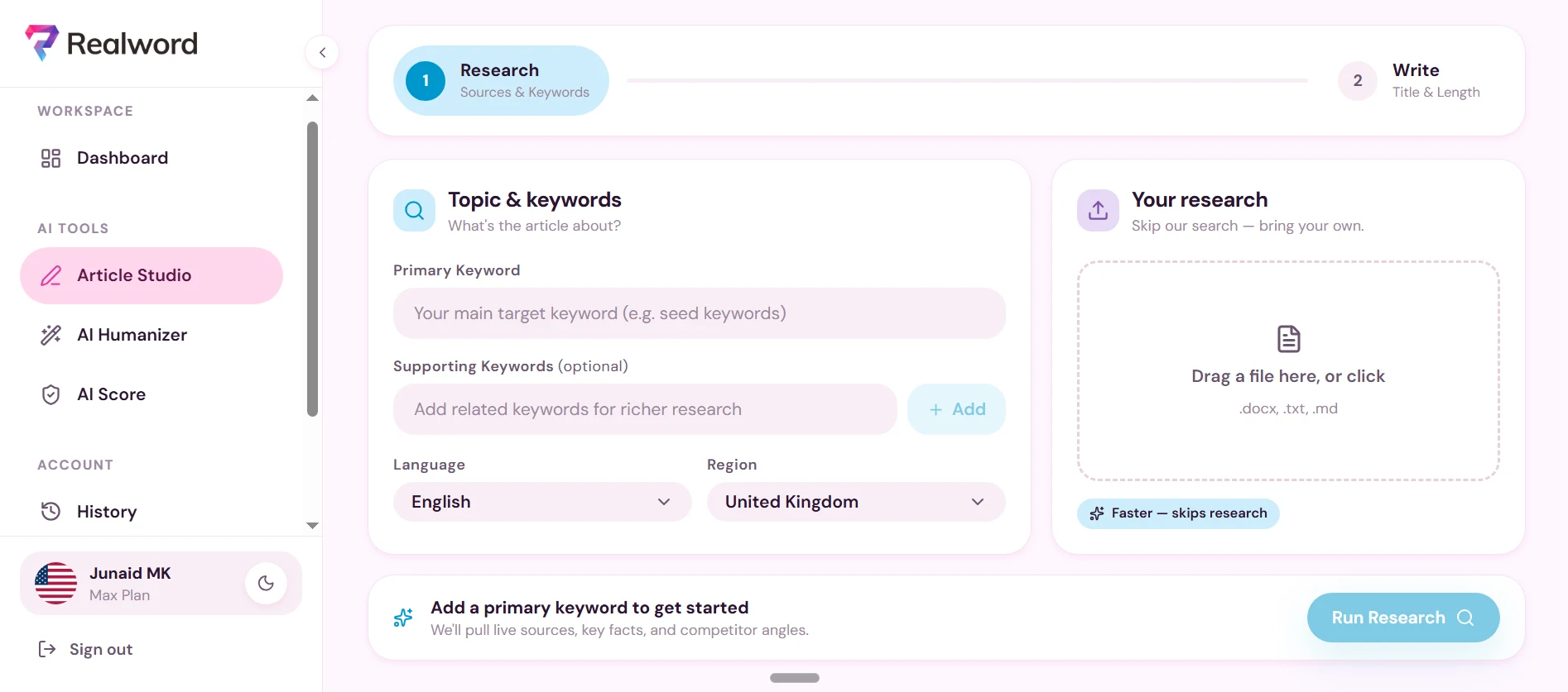 Realword AI screenshot 3