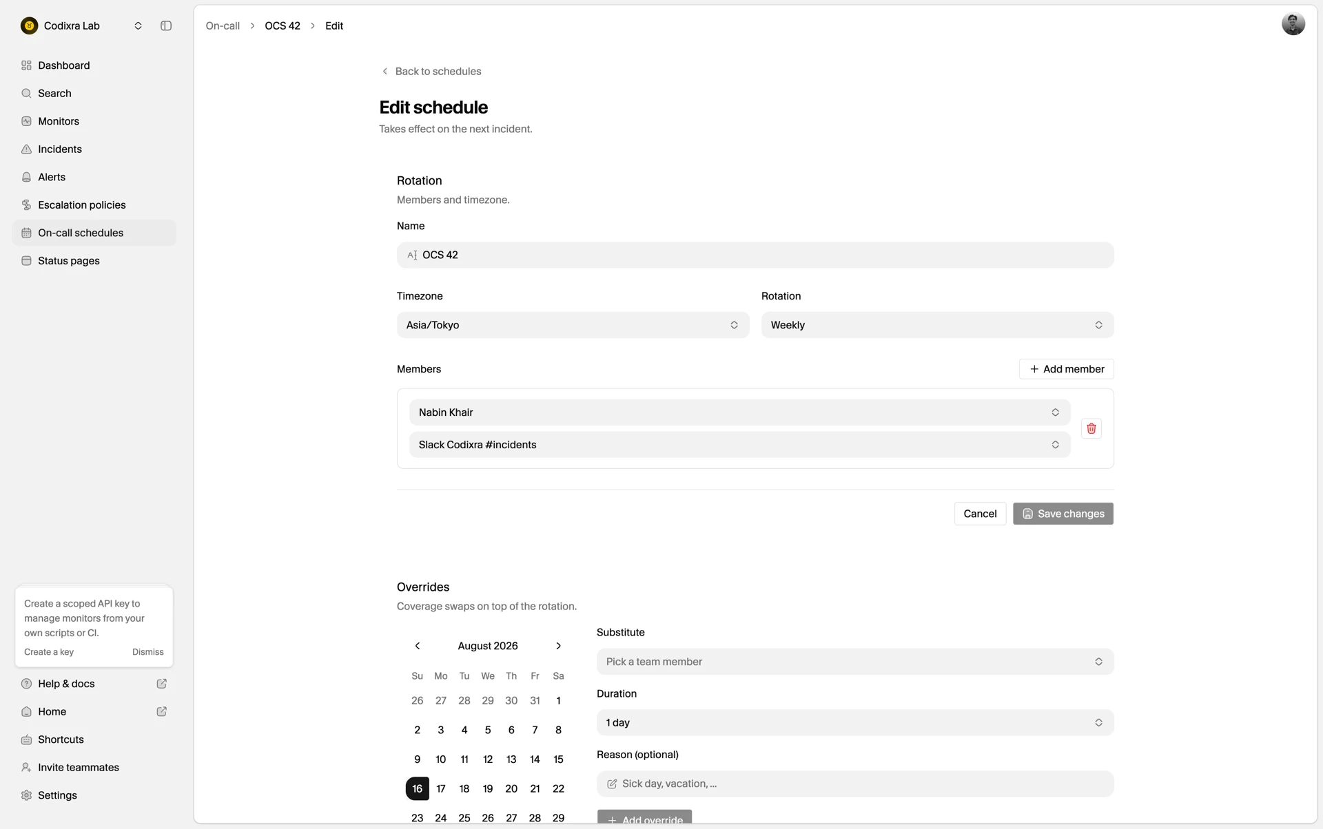 Tallwatch screenshot 5
