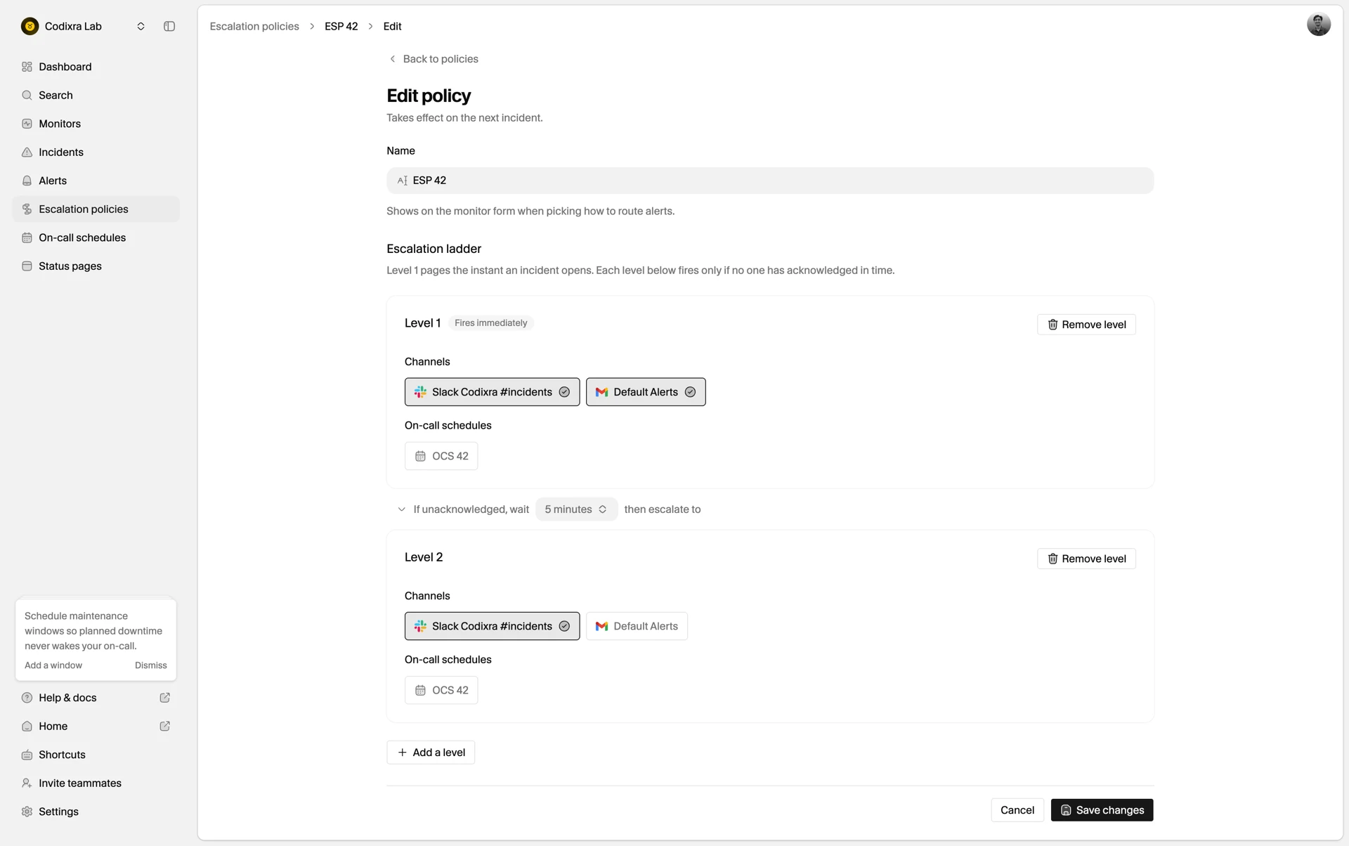 Tallwatch screenshot 3